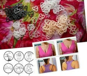 40pcs Breast Shaper Enhancer Bra strap Clip.
